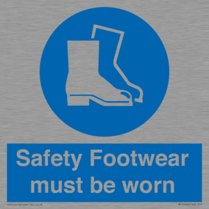 Safety Footwear must be worn